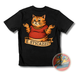 T-Shirt - il Gatto con gli Sticazzi Traditional