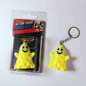 Portachiavi - Fantasma Formaggino (si illumina al buio)