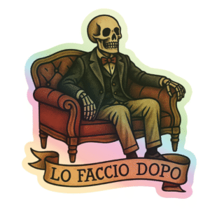 Adesivo Holo - Lo Faccio Dopo