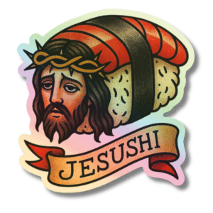 Adesivo Holo - Jesushi