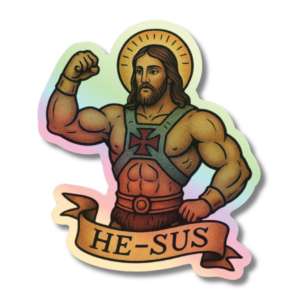 Adesivo Holo - He-Sus